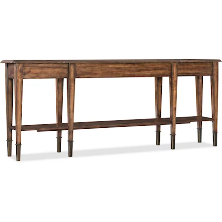 Skinny Console Table with 2 Drawers